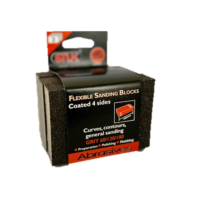 Sponge Flexi Sanding Block 60G, 120G, 180G, Sand Paper Assor...